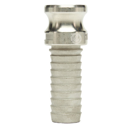 Stainless Steel 1" Male Camlock to Hose Shank