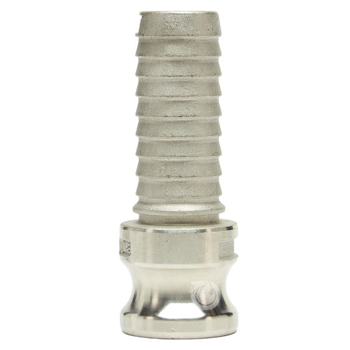 Stainless Steel 1" Male Camlock to Hose Shank