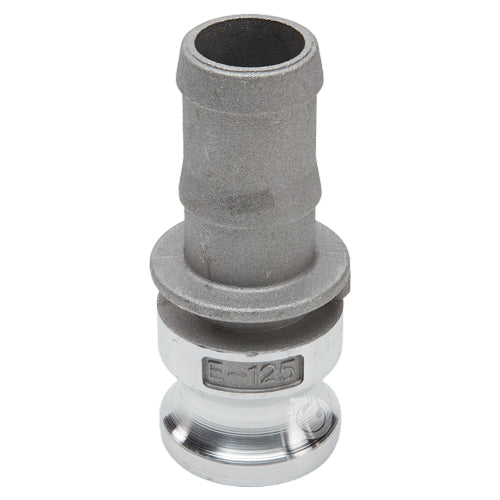 Stainless Steel 1 1/4" Male Camlock to Hose Shank (USA)