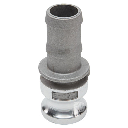 Stainless Steel 1 1/4" Male Camlock to Hose Shank (USA)