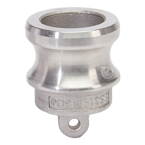 Stainless Steel 1" Camlock Male Dust Plug