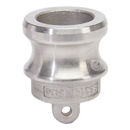 Stainless Steel 1" Camlock Male Dust Plug