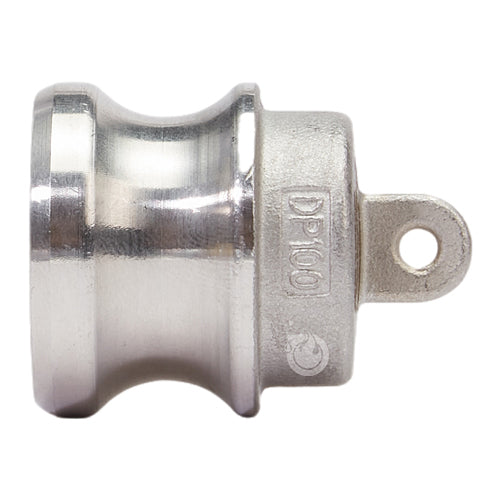 Stainless Steel 1" Camlock Male Dust Plug