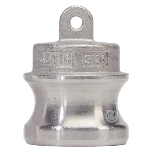 Stainless Steel 1" Camlock Male Dust Plug