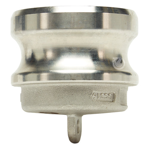 Stainless Steel 2" Camlock Male Dust Plug
