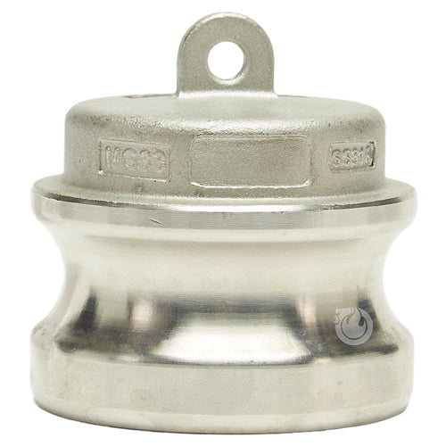 Stainless Steel 2" Camlock Male Dust Plug