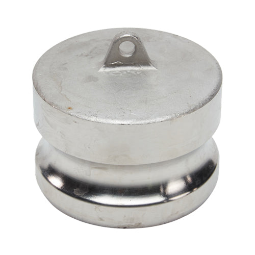 Stainless Steel 2 1/2" Camlock Male Dust Plug
