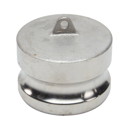 Stainless Steel 2 1/2" Camlock Male Dust Plug