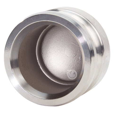 Stainless Steel 2 1/2" Camlock Male Dust Plug (USA)