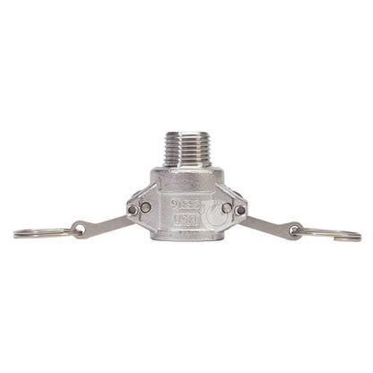 Stainless Steel 1/2" Female Camlock x 1/2" Male NPT