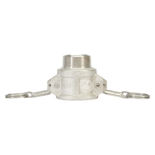Stainless Steel 1 1/2" Female Camlock x 1 1/2" Male NPT