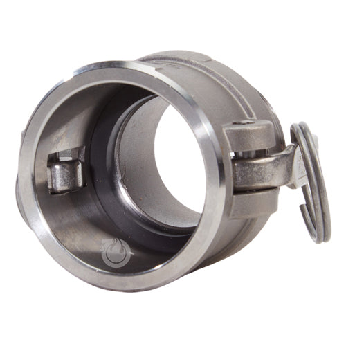 Stainless Steel 2" Female Camlock x 2" Male NPT (USA)