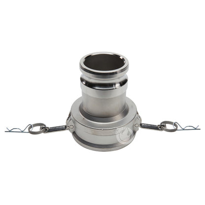 Stainless Steel 4" Female Camlock x 3" Male Camlock