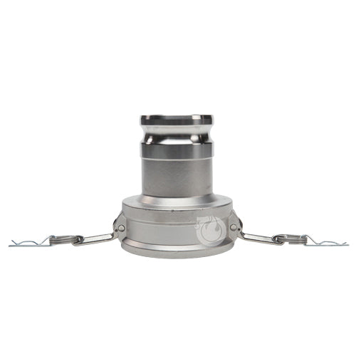 Stainless Steel 4" Female Camlock x 3" Male Camlock