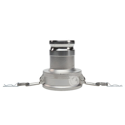 Stainless Steel 4" Female Camlock x 3" Male Camlock