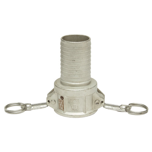 Stainless Steel 2" Female Camlock to Hose Shank