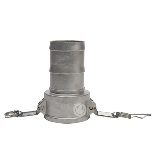 Stainless Steel 3" Female Camlock to Hose Shank (USA)