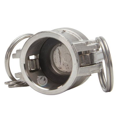 Stainless Steel 3/4" Camlock Female Dust Cap