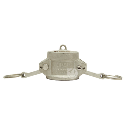 Stainless Steel 1" Camlock Female Dust Cap
