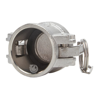 Stainless Steel 1 1/4" Camlock Female Dust Cap (USA)