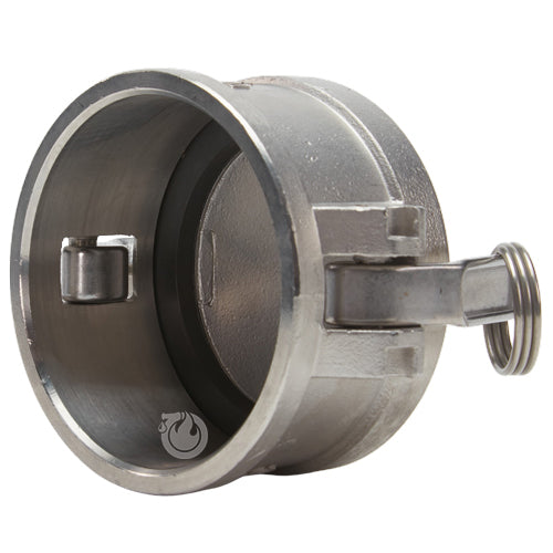 Stainless Steel 3" Camlock Female Dust Cap (USA)