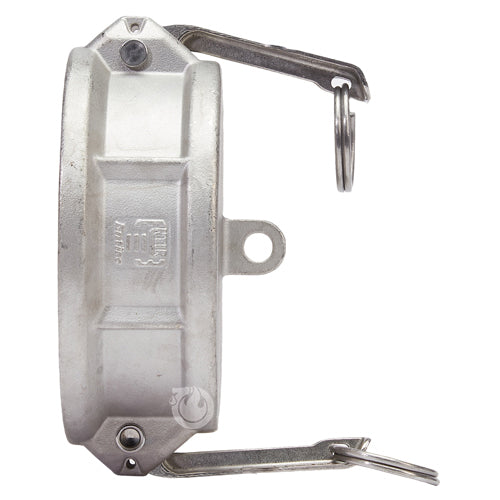 Stainless Steel 4" Camlock Female Dust Cap