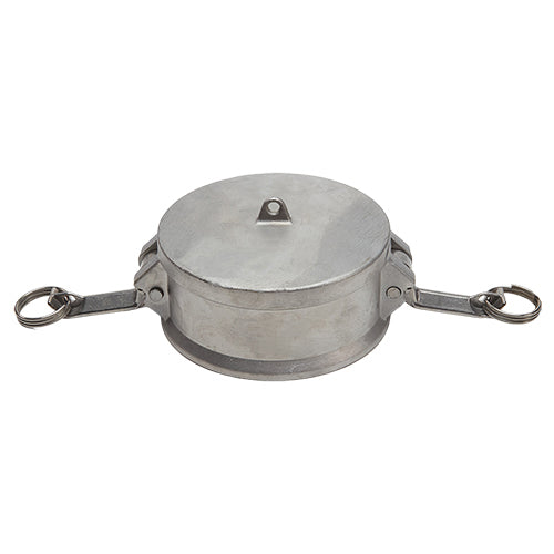 Stainless Steel 4" Camlock Female Dust Cap (USA)