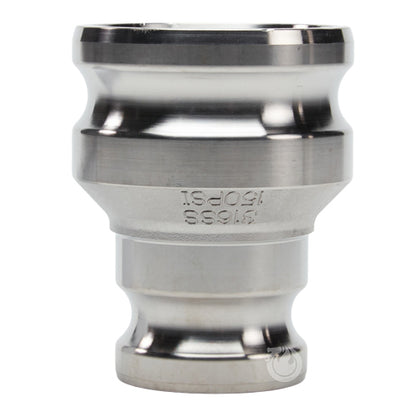 Stainless Steel 2" Male Camlock x 3" Male Camlock (USA)
