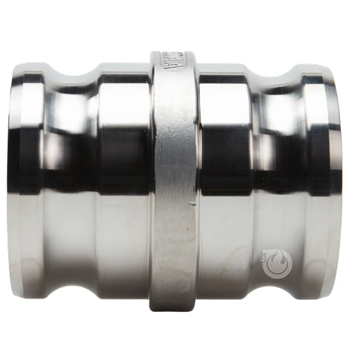 Stainless Steel 6" Male Camlock x 6" Male Camlock (USA)