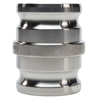 Stainless Steel 6" Male Camlock x 6" Male Camlock (USA)