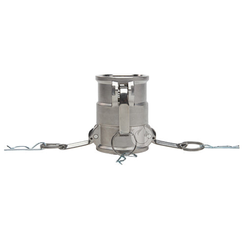 Stainless Steel 2" Female Camlock x 2" Female Camlock (USA)