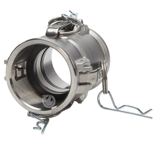 Stainless Steel 3" Female Camlock x 3" Female Camlock (USA)