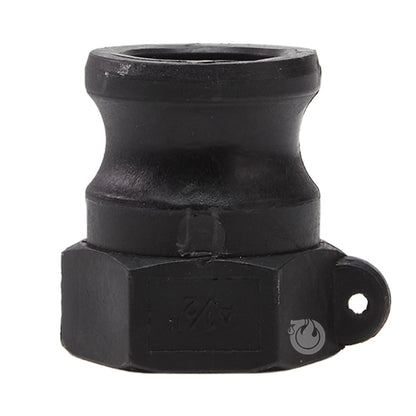 Plastic 3/4" Male Camlock x 1/2" Female NPT