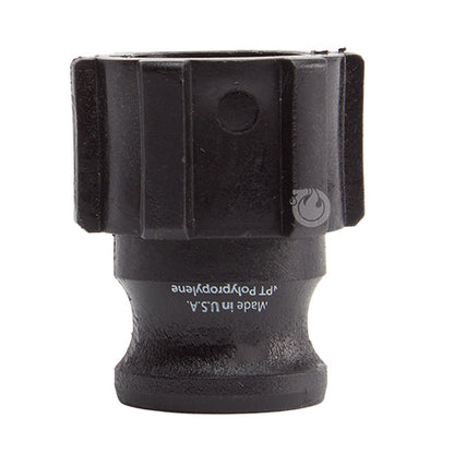 Plastic 3/4" Male Camlock x 3/4" Female NPT (USA)