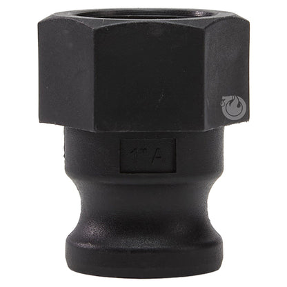 Plastic 1" Male Camlock x 1" Female NPT