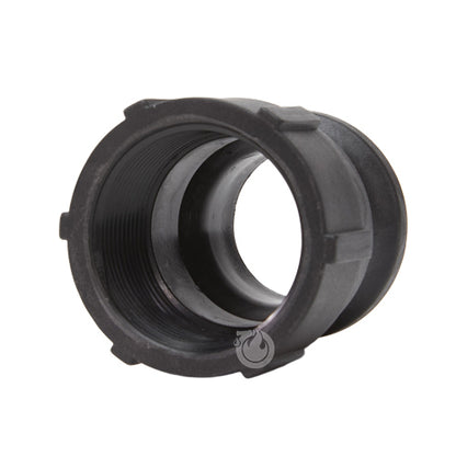 Plastic 1 1/2" Male Camlock x 1 1/2" Female NPT