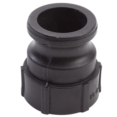 Plastic 1 1/2" Male Camlock x 1 1/2" Female NPT (USA)