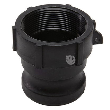 Plastic 2" Male Camlock x 2" Female NPT