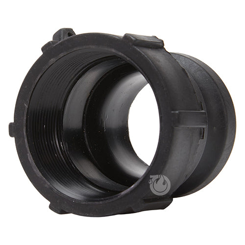 Plastic 2" Male Camlock x 2" Female NPT