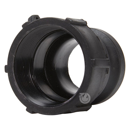 Plastic 2" Male Camlock x 2" Female NPT