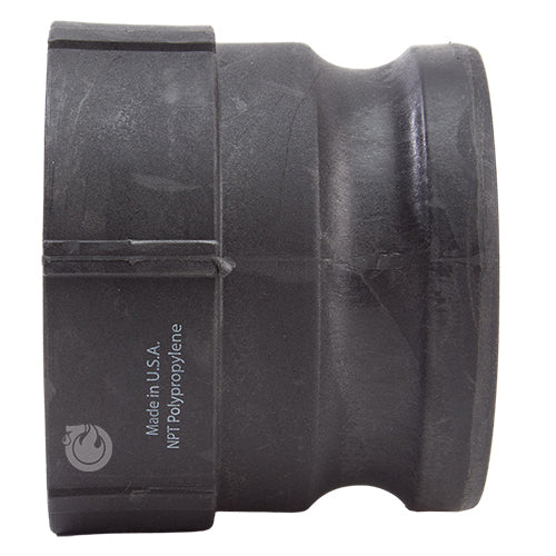 Plastic 3" Male Camlock x 3" Female NPT (USA)