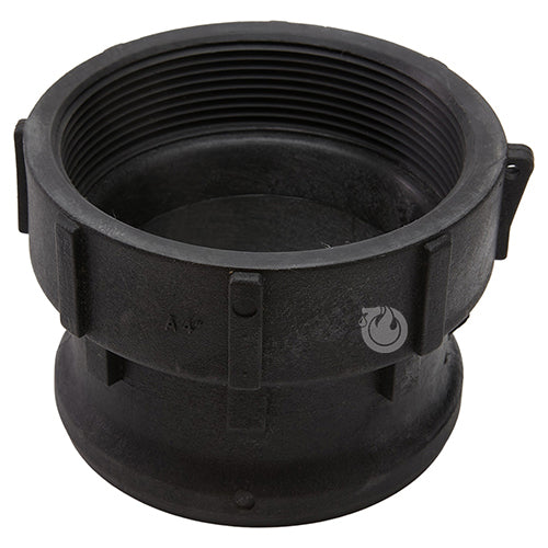 Plastic 4" Male Camlock x 4" Female NPT