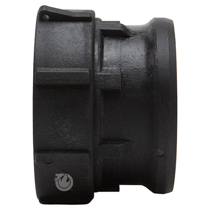 Plastic 4" Male Camlock x 4" Female NPT