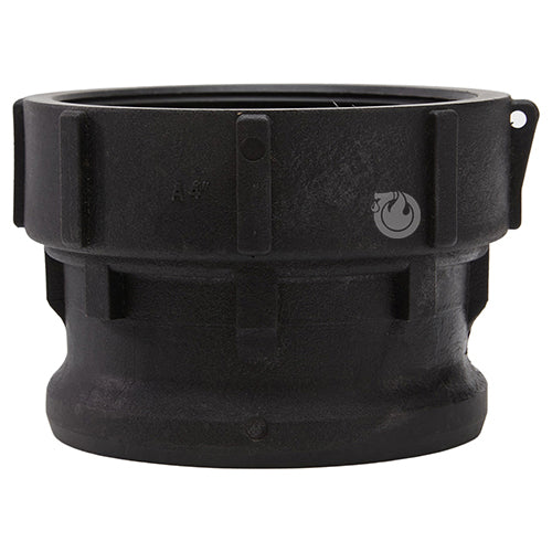 Plastic 4" Male Camlock x 4" Female NPT