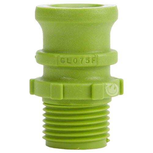 Plastic 3/4" Male Camlock x 3/4" Male GHT (USA)