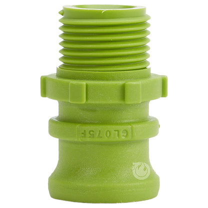 Plastic 3/4" Male Camlock x 3/4" Male GHT (USA)