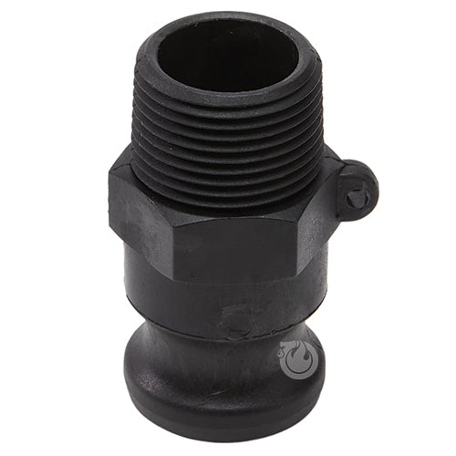 Plastic 1" Male Camlock x 1" Male NPT