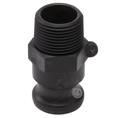 Plastic 1" Male Camlock x 1" Male NPT