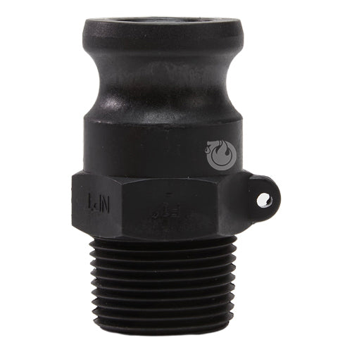 Plastic 1" Male Camlock x 1" Male NPT