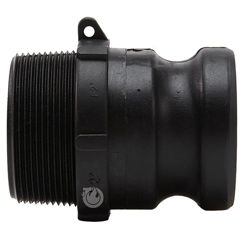 Plastic 2" Male Camlock x 2" Male NPT
